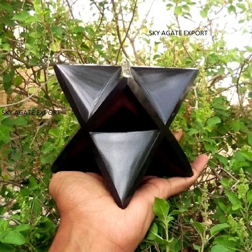 
 Драгоценный камень, черный турмалин, большая звезда Меркаба: Оптовая продажа, Высококачественная Хрустальная резьба по Меркаба. Меркаба Агат  