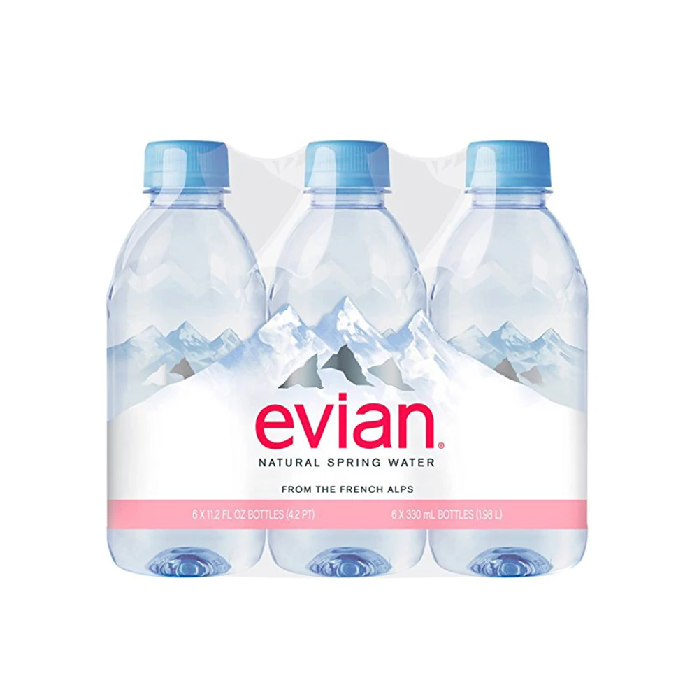Evian Natural Spring Water (1.5L / 12pk),Prices for evian wholesale bottled water,Evian mineral water 330 ml in pet bottle