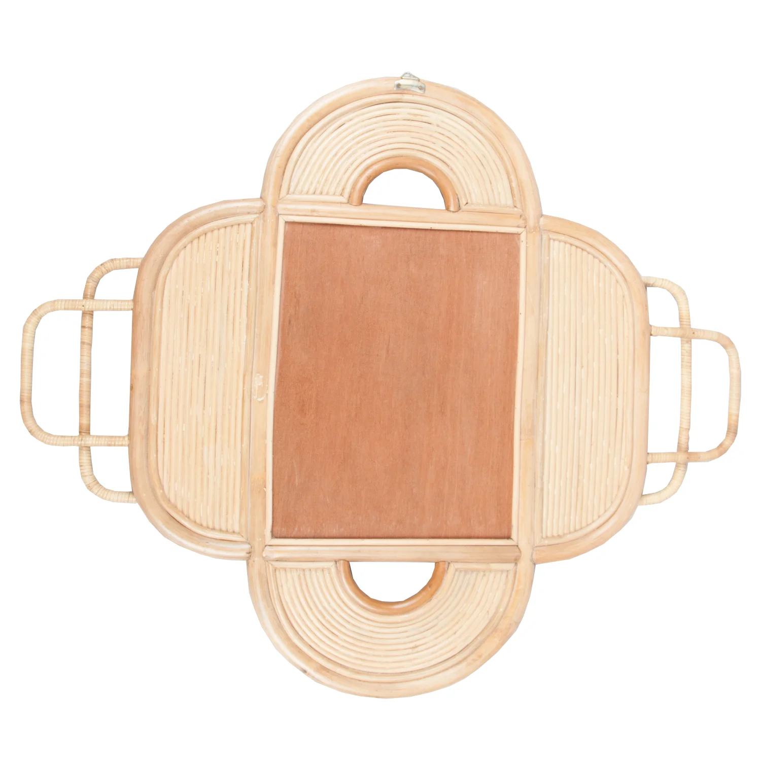 
Зеркала Декор стены из натурального ротанга зеркало с плетением и алюминиевым рамки для домашнего декора 