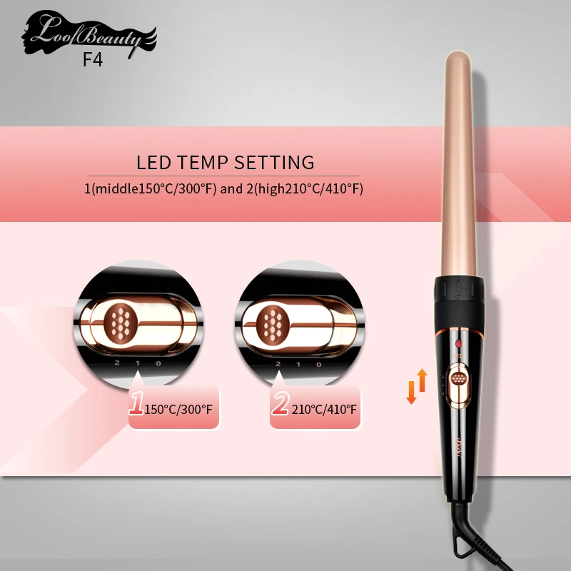 Hot sell dodo 4 in 1 professional salon hair curler