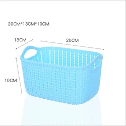 Fabulous Rattan Like Basket for Storing Book Toy Food Bread Clothes Cosmetics