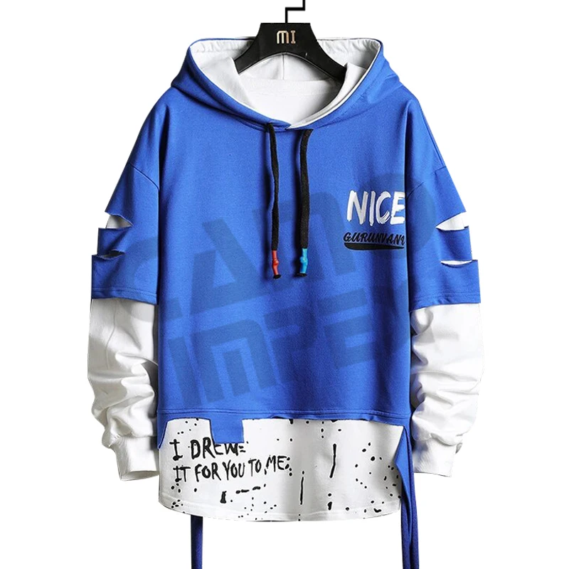 2022 Spring Autumn New Streetwear Hoodies Men Fashion Print Harajuku Style Hoodies Long Sleeve Mens Hoodie Casual Pullover