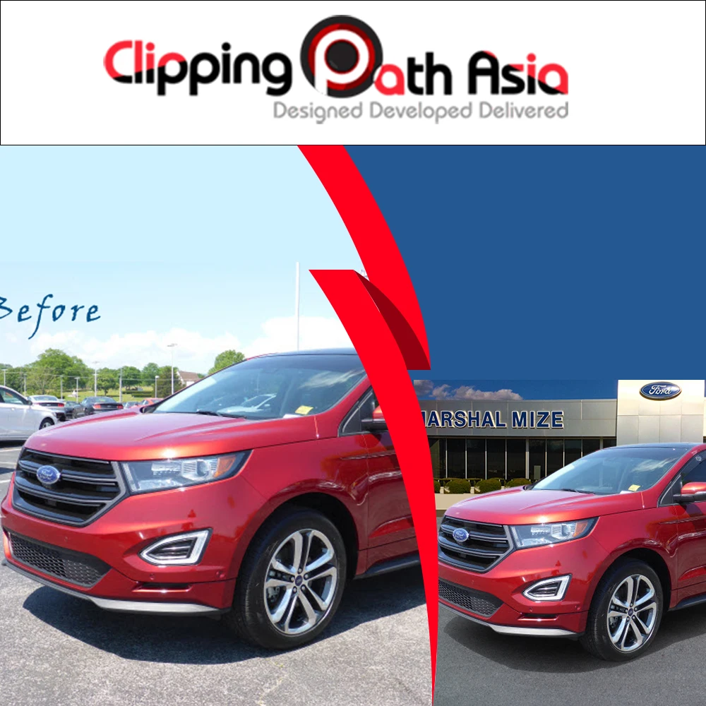 Great Car Image editing and Retouching for Car Dealers