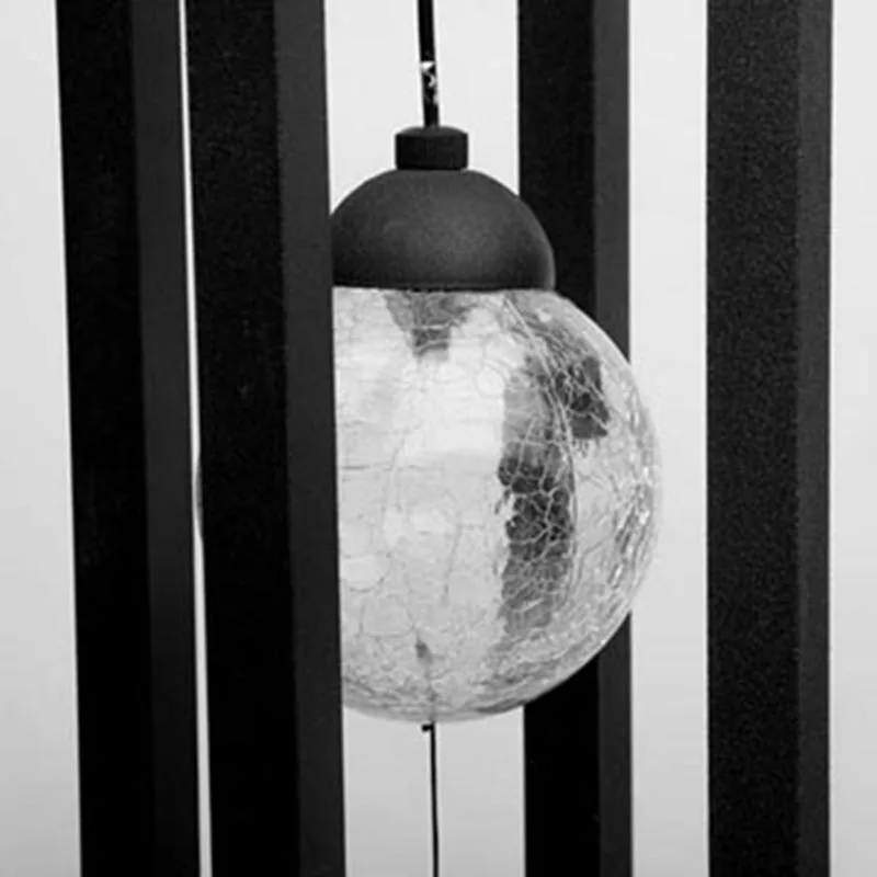 Outdoor Garden Window decoration wind chime Solar powered Changing colors wind chime with metal tube