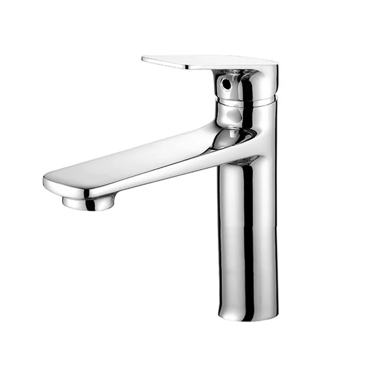  Однорычажный полированный хромированный смеситель для раковины Водопроводный Кран