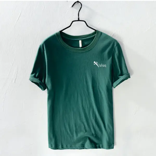 OEM hemp cotton t shirt organic t shirt 100% organic cotton t shirt hemp men