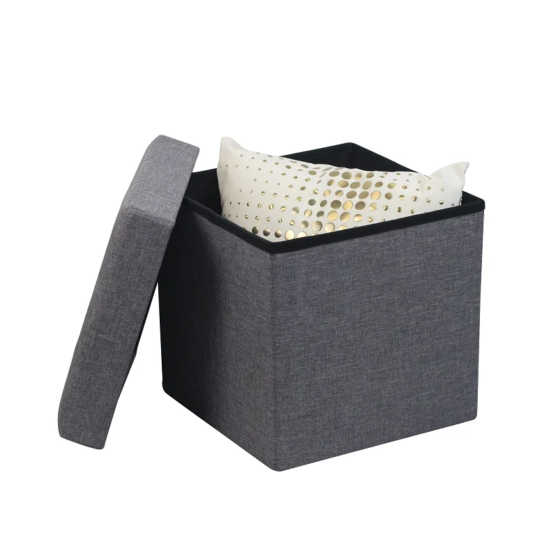 Multi-Function Hall Storage Stool Decoration Storage Seat Home Sofa Change Shoe Bench Leather Felt Weave Storage Box