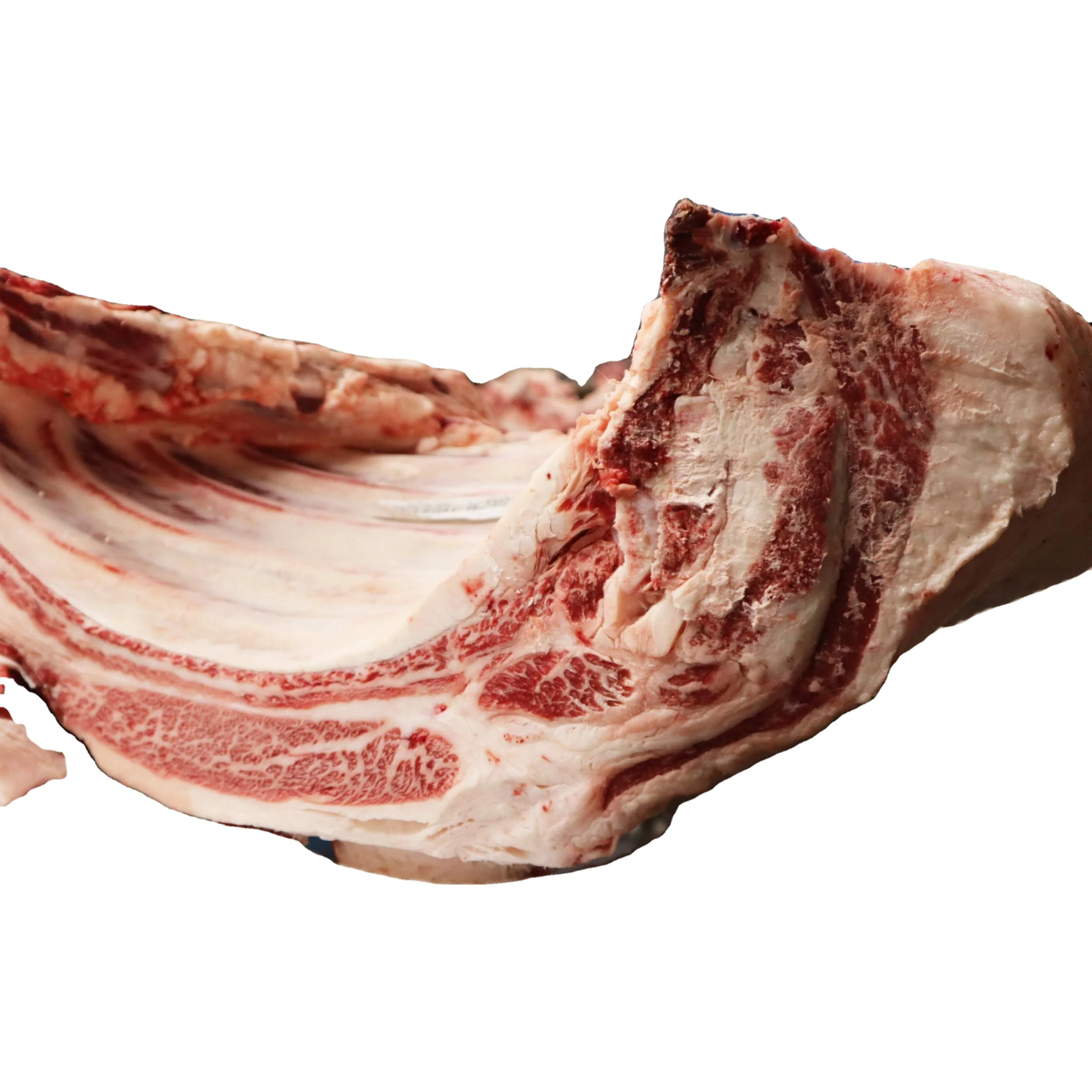 Wagyu cow A4 meat plate set include shortplate and short rib beef cattle