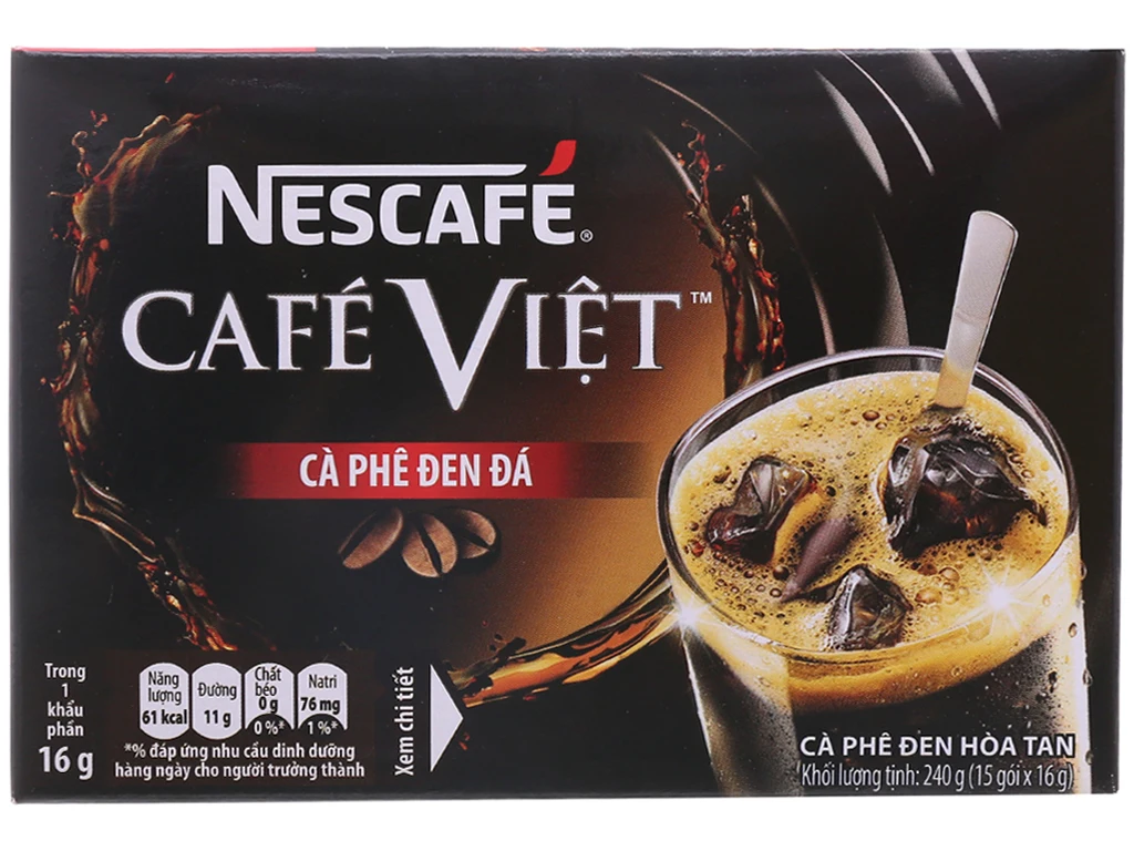 Wholesale Nes cafe Viet 2in1 Instant coffee from Vietnam Best Supplier