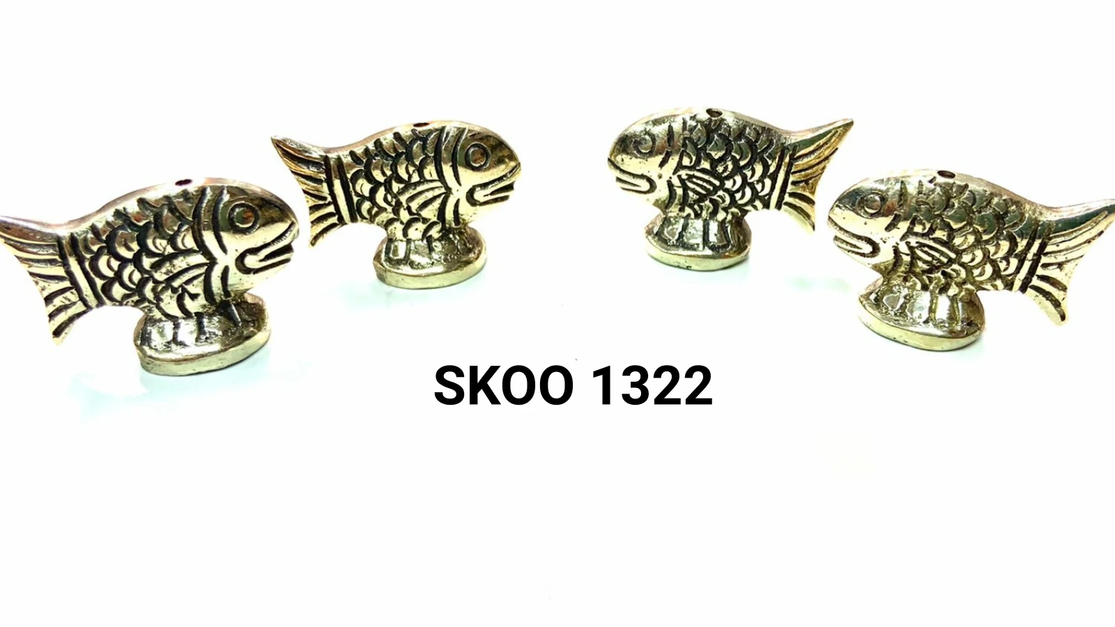 Modern new unique decorative fish incense holder style new indian boho crafts metal incense holder