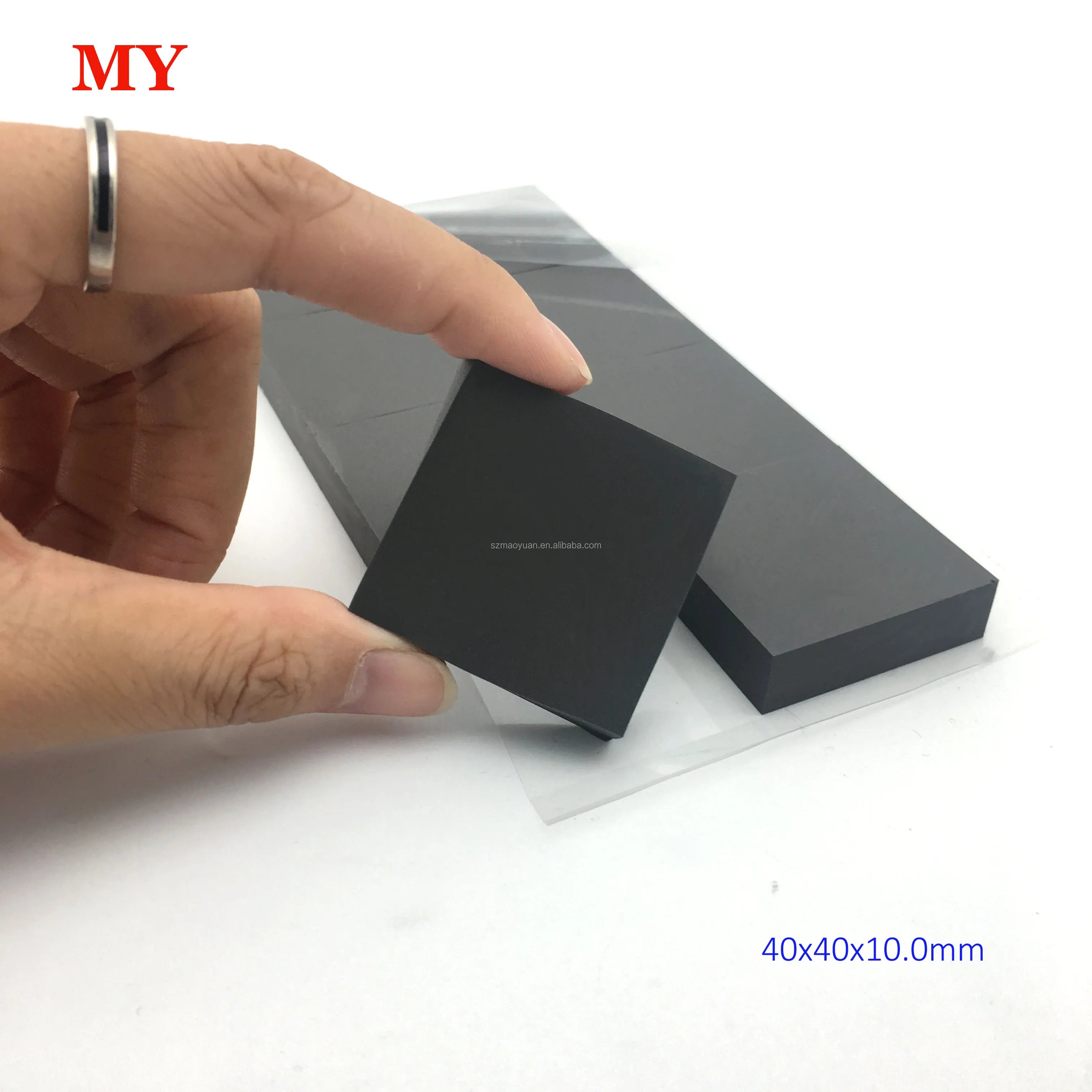 OEM Thermal Pad Factory 12.8w  Excellent thermal conductive silicone pad   Ultra-thin Thermal Gap Pad  Manufacturer for CPU GPU
