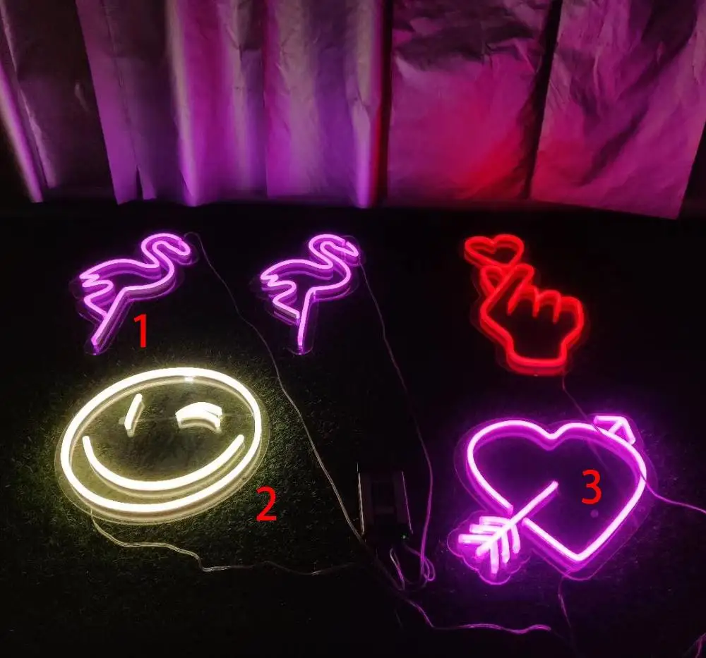 Illuminating LED Signage Multi-color Light-up Digital Business Signs Weatherproof and Flexible Silicone LED Light Tube LED Strip