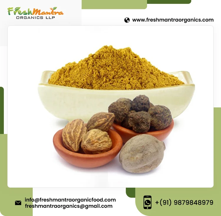 Triphala 100% Pure Organic Powder Natural Extract Ayurvedic Medicine