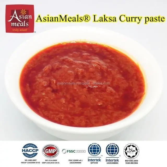 Top Quality Delicious Cooked Laksa Noodles Mee Curry Soup Paste with Exotics Spicy Taste Become Very Homey Dish In Malaysia