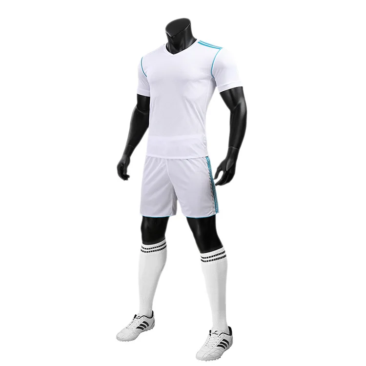 
Custom Design Logo Cheap Full Set Kit Soccer Uniform OEM New Model Sublimation Printing Football Jersey 