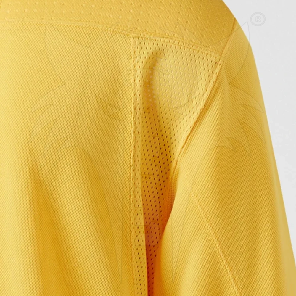  100% полиэстер Джерси с сублимационной печатью для хоккея шайбой на заказ