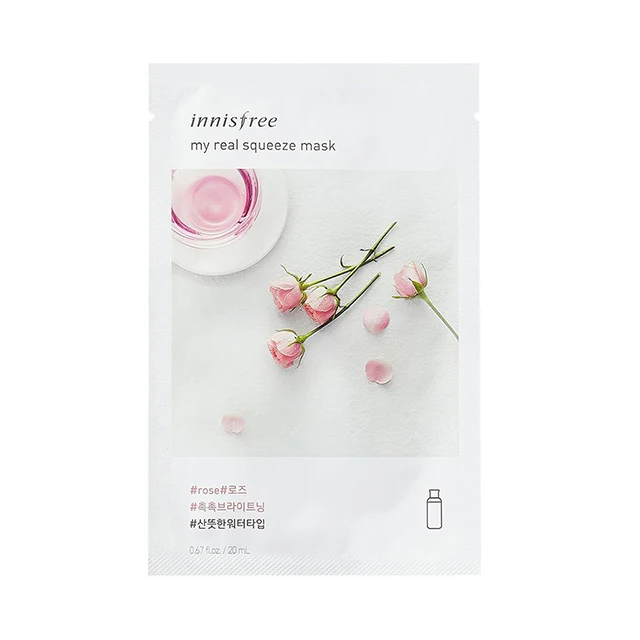 
[INNISFREE] My Real Squeeze Mask sheet, 13 types / Korean cosmetic Skin Care 