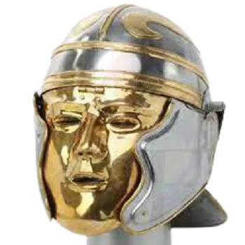 Roman Helmet Medieval Gallic Centenarian Imperial 18ga Face