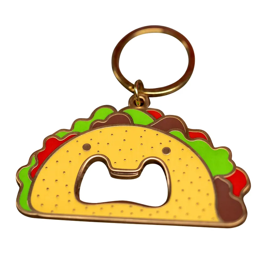 custom wholesale tourist souvenir taco mayan pyramid mexican keychain