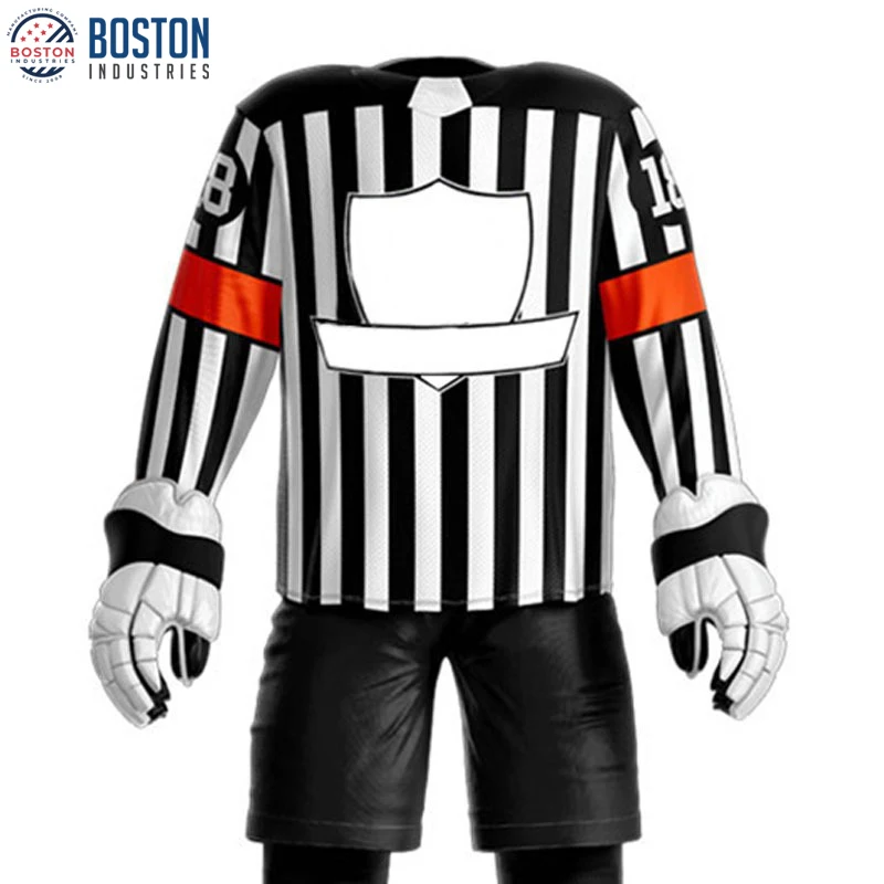 Командная форма с сублимационным названием для хоккея шайбой на заказ