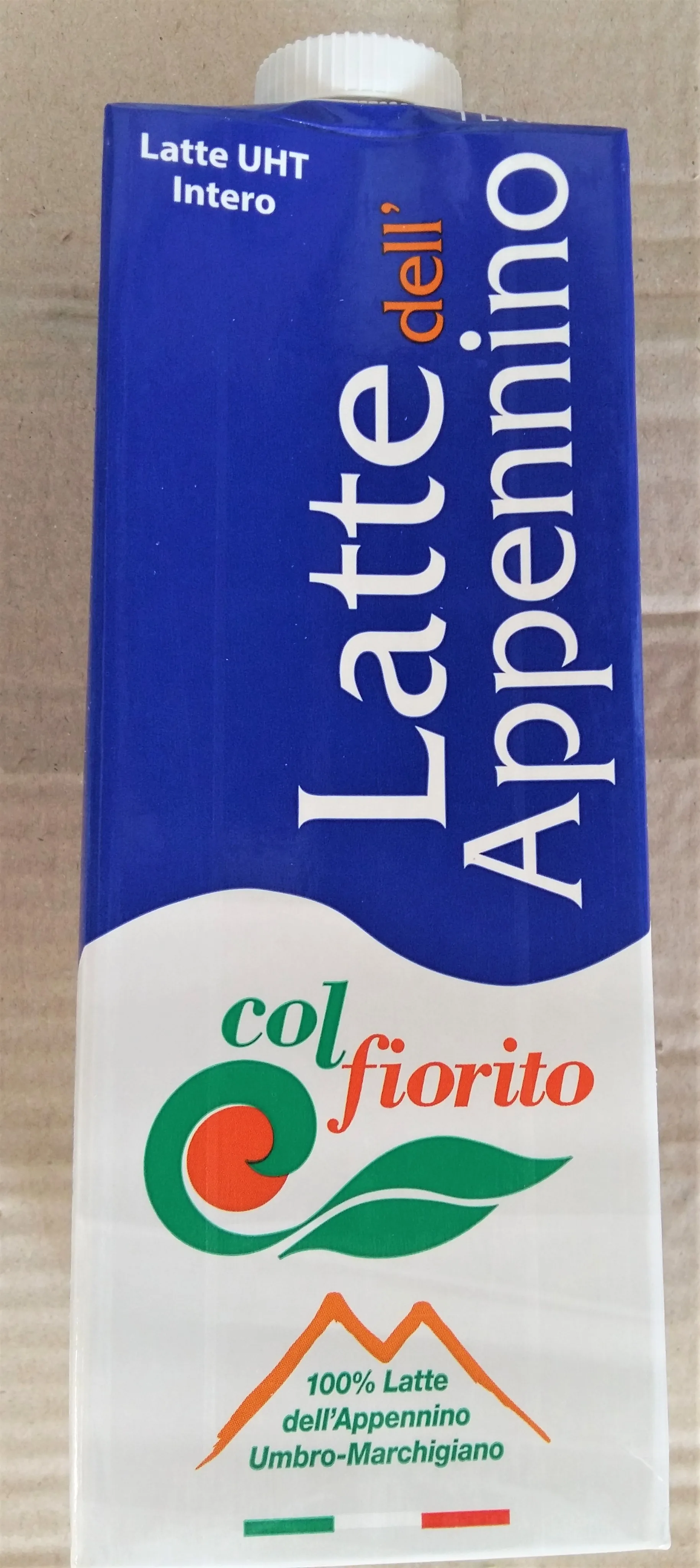 ITALIAN WHOLE MILK 1 Lt BOX Children Adults ISO BRC Cattle Half Sterilized baby milk