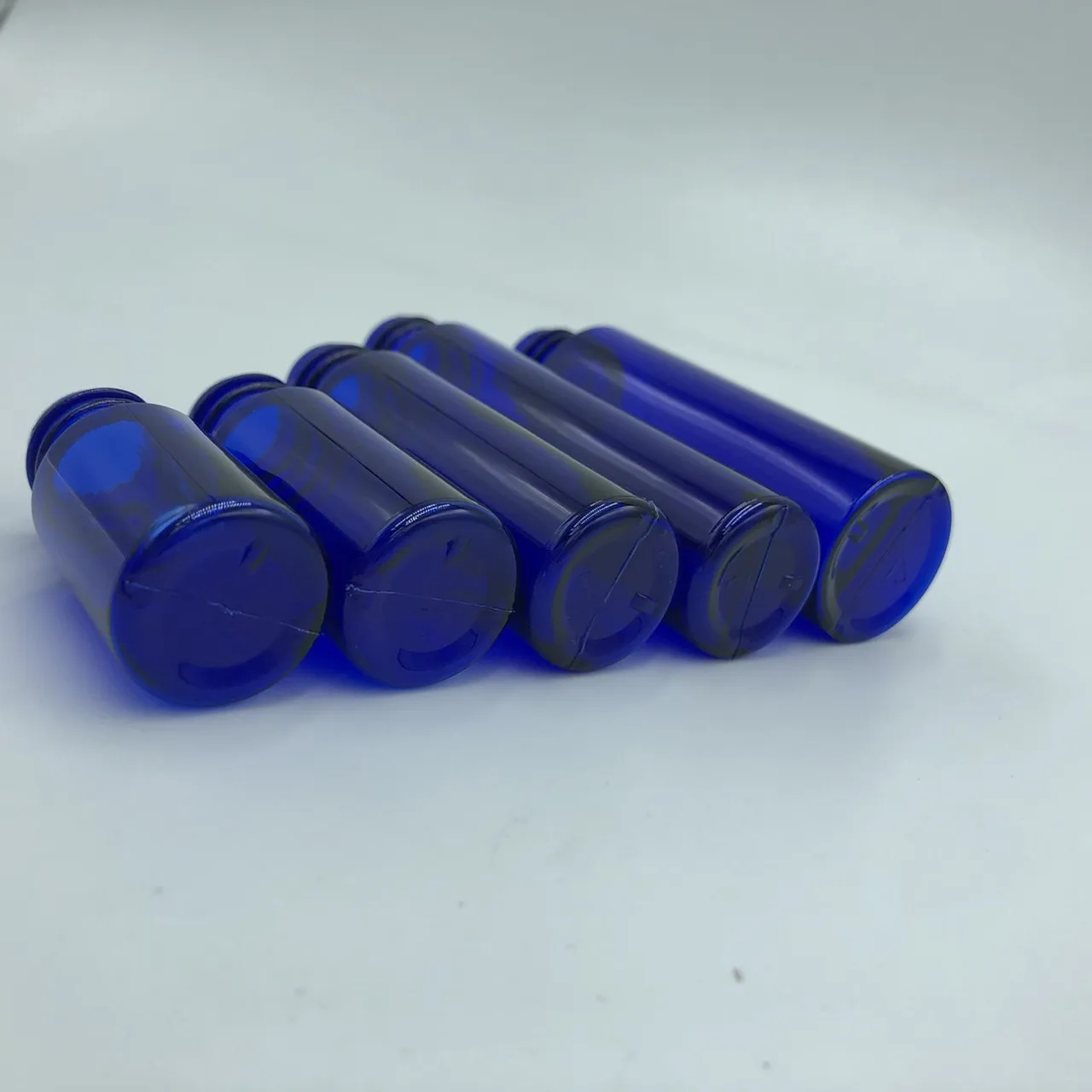 PETG pump sprayer bottle Plastic blue essence Bottle