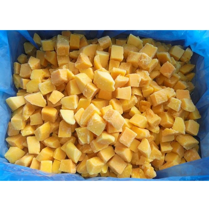 IQF FROZEN MANGO (KAEW) DICES/ CHUNKS/ CUBES HIGH QUALITY FROM VIETNAM WHOLESALE