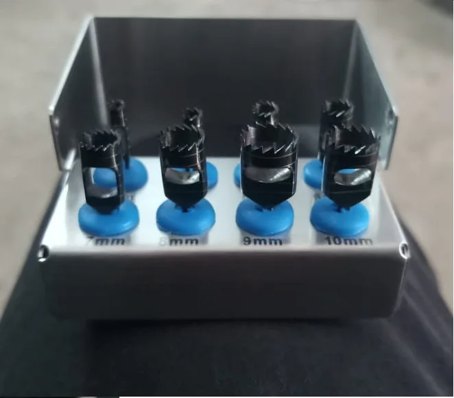 
Dental implants Terphine Drills set stainless steel 