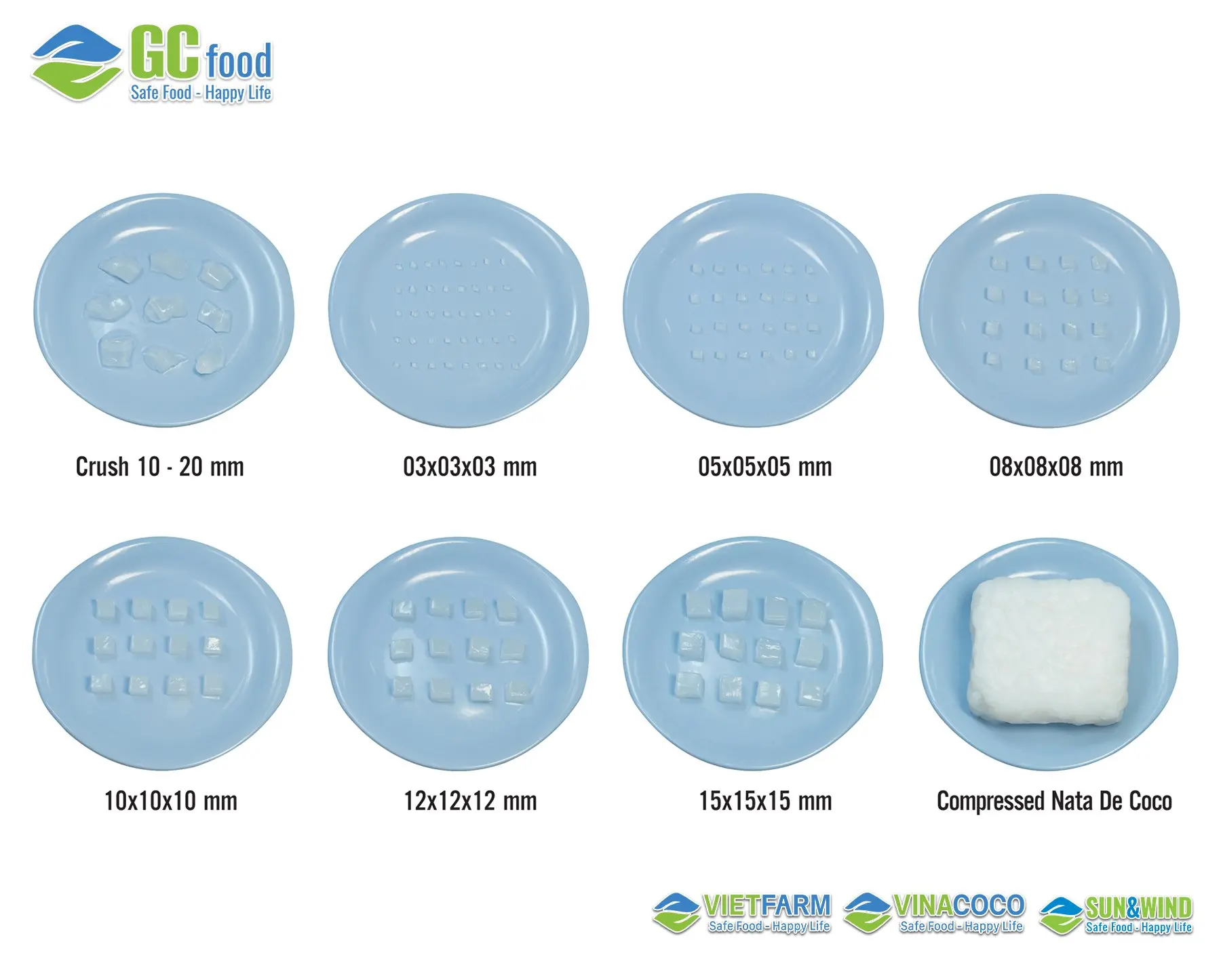 (GCFOOD) Aloe Vera Dice/Cube/Pulp/Jelly Made From 100% Fresh Clean Aloe Vera/Ms.Anna+84 364930172