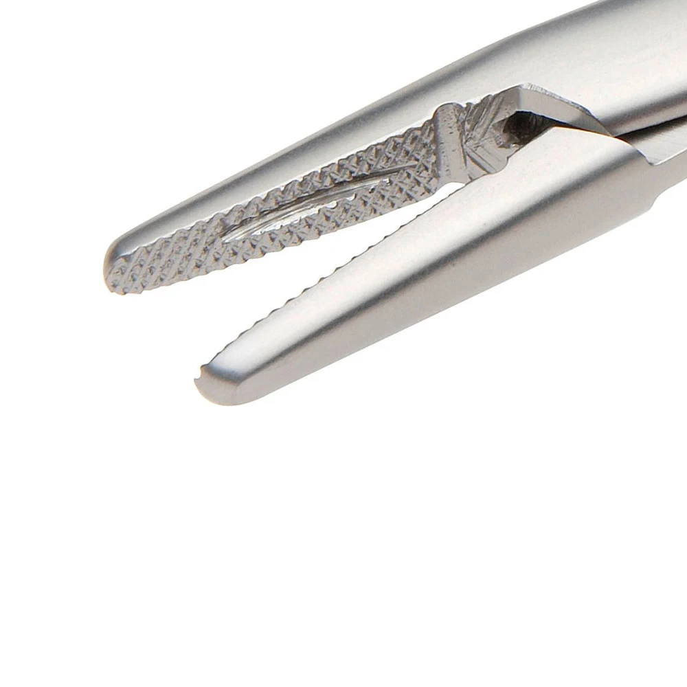 Высококачественный закругленный Пинцет для тканей Wangensteen зубчатый 23 см хирургический инструмент