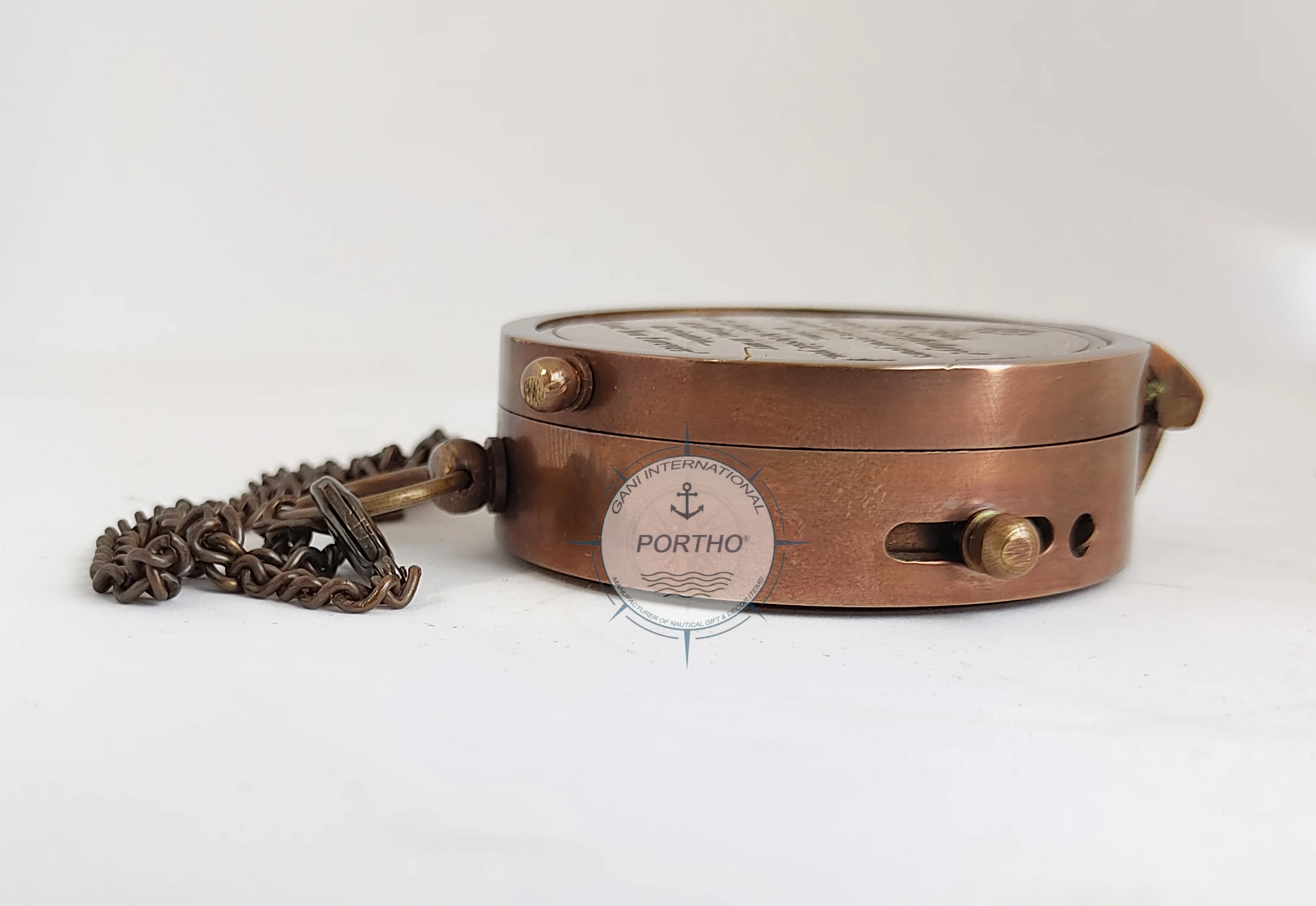  Antique Brass Birthday Compass With Wooden Box Pocket compass Best