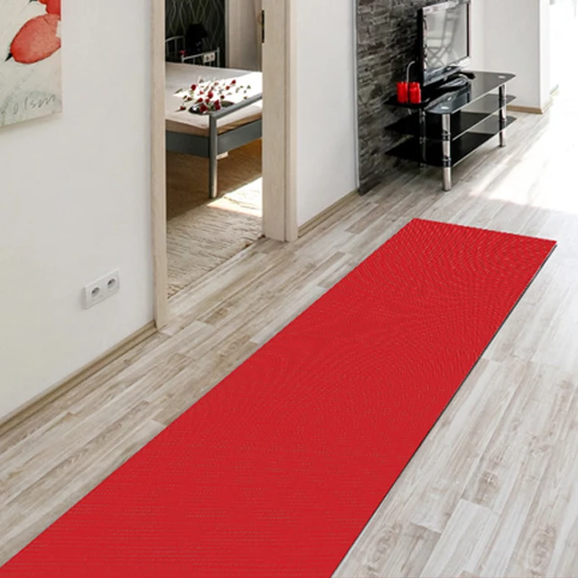 High Quality PVC Flooring Mat OEM for Indoor Outdoor Oeko-tex Certified Red