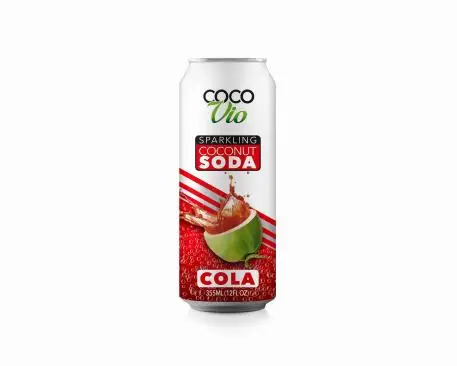 Coconut based Soda Club Pack sugar free sparkling drink for US market 12 oz Cans - Vegan Certified