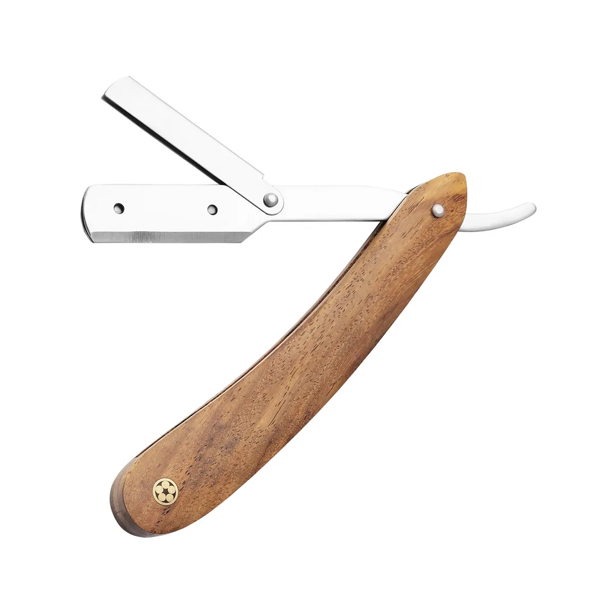 Professional Manufacture Folding Barber Salon Razor Straight Barber Shaving Razors With Logo