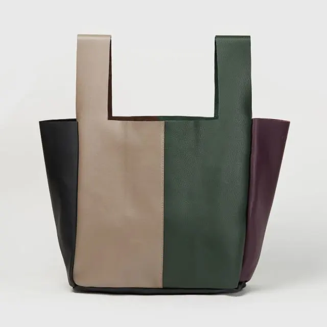 LONGLAI JEKYLL&HYDE LARGE TOTE BAG SPLASHY