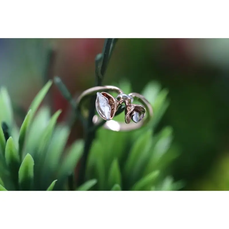 Кольцо с бриллиантами уникальный дизайн губ кольцо 3gms 18k натуральное золото обручальное для женщин