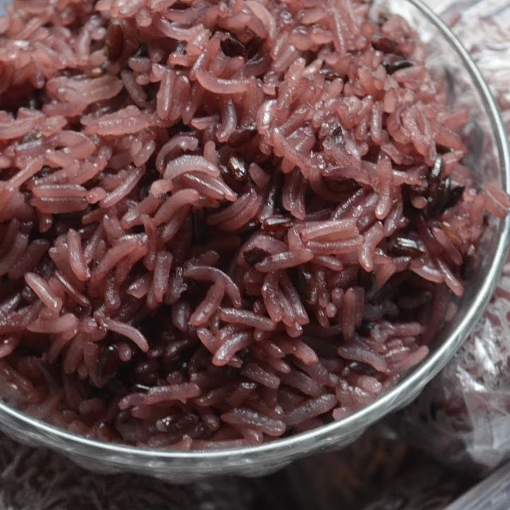 Organic Long Grain Purple Rice Fragrant Dried Sticky Rice Good for Diabeters and Dieters
