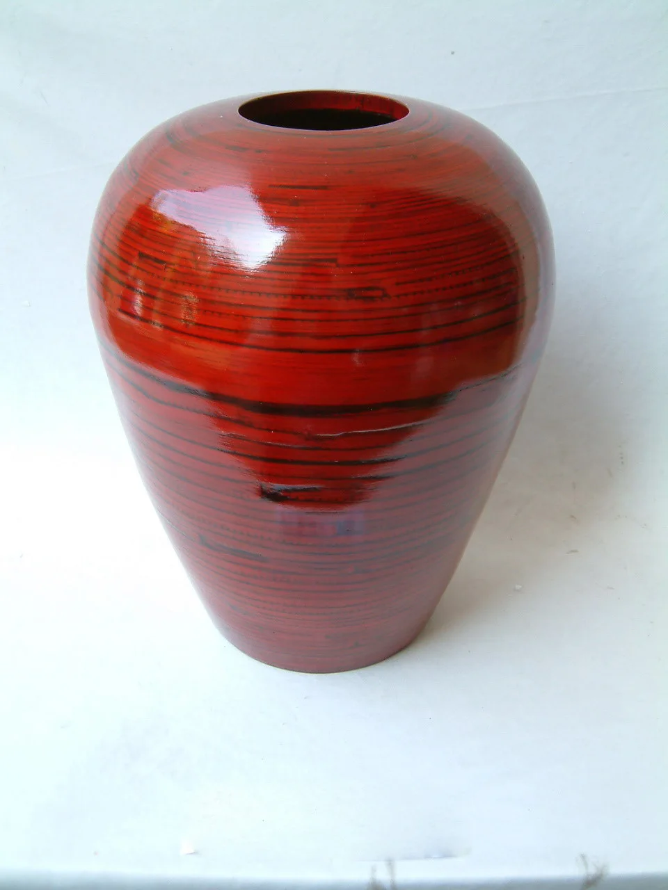 
Vietnam handmade Spun-bamboo round vase suitable for home-decor, houseware, tableware and kitchenware 