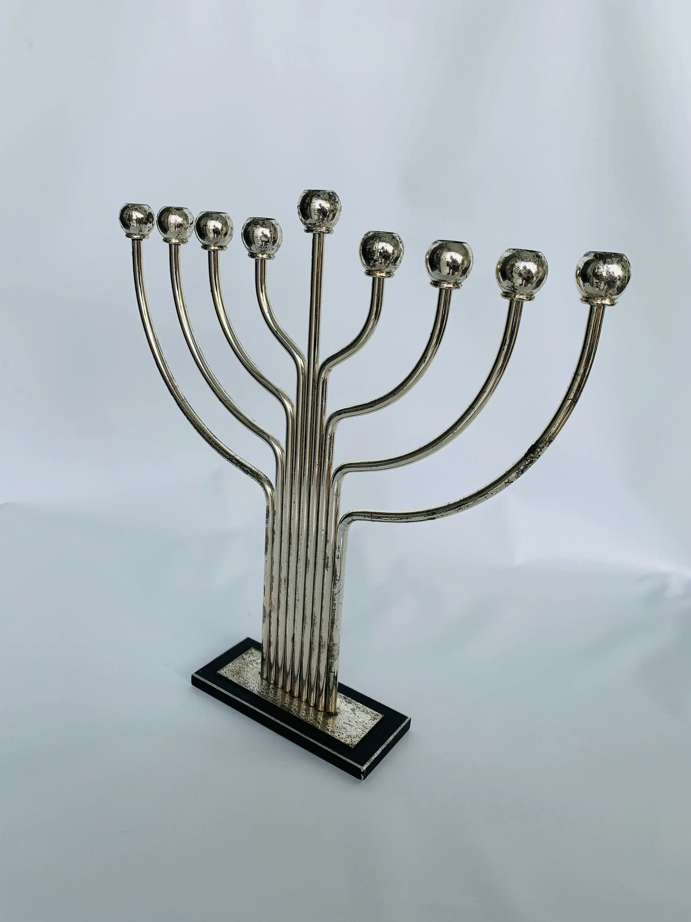 Традиционный латунный Менора 9 рук канделябра ханнука и еврейские подарки по оптовой цене для еврейских церемониальных подарков