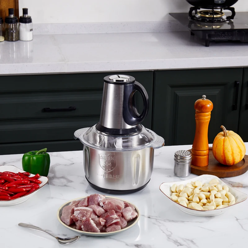 2021 new design 5L Large capacity electric meat grinder portable Low noise meat grinder