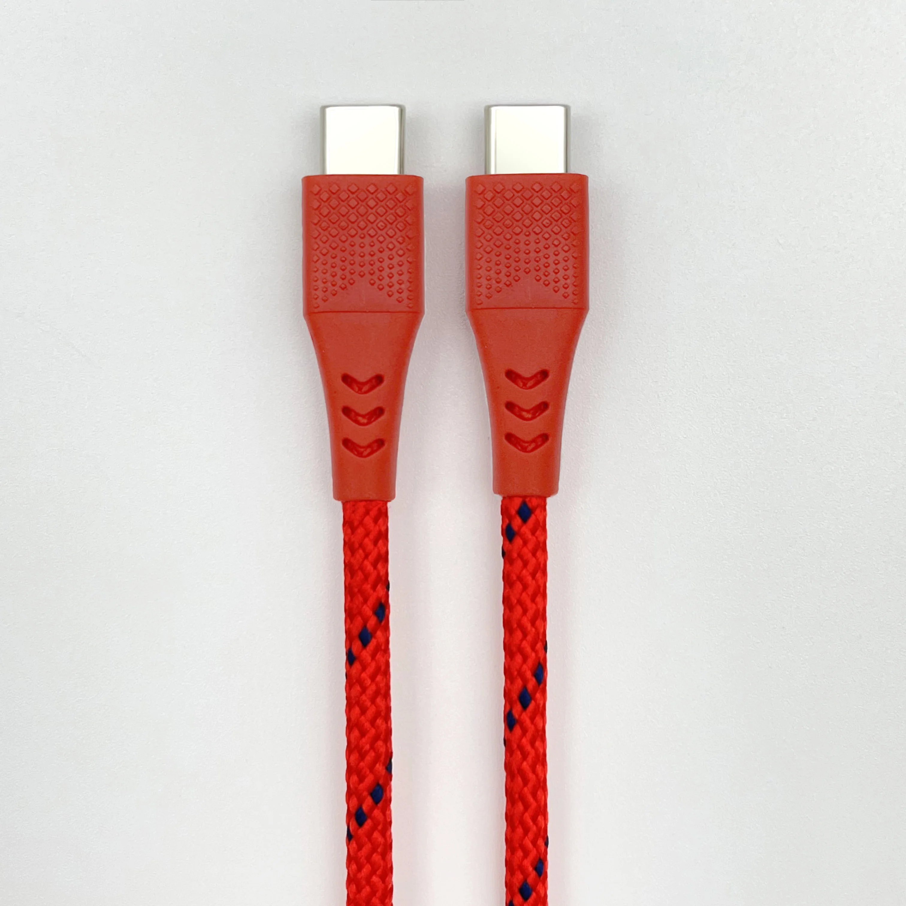 USB Type-c to USB-C 2.0 braided, 1M, for mobile charging cable data transfer, customizable length 2M, 3M