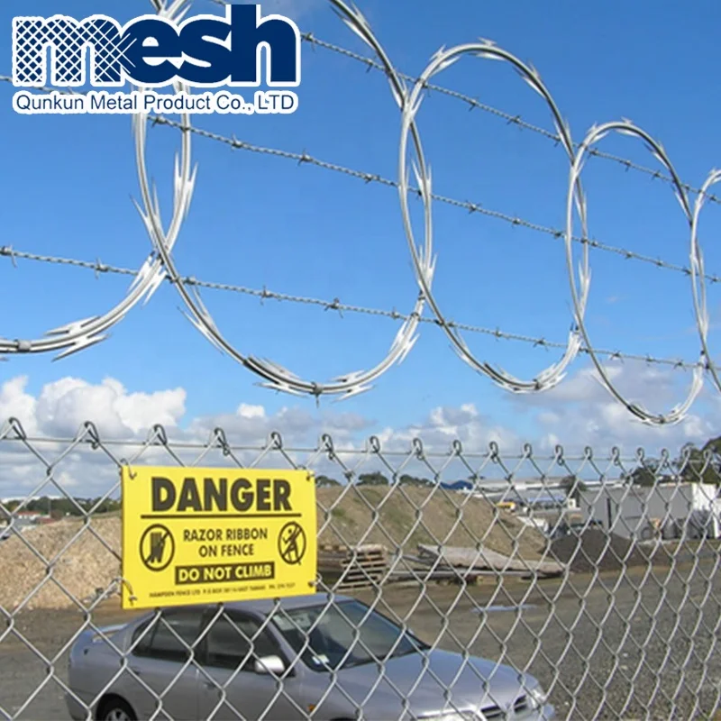 ISO9001 certification PVC coated chain link fence for OEM custom