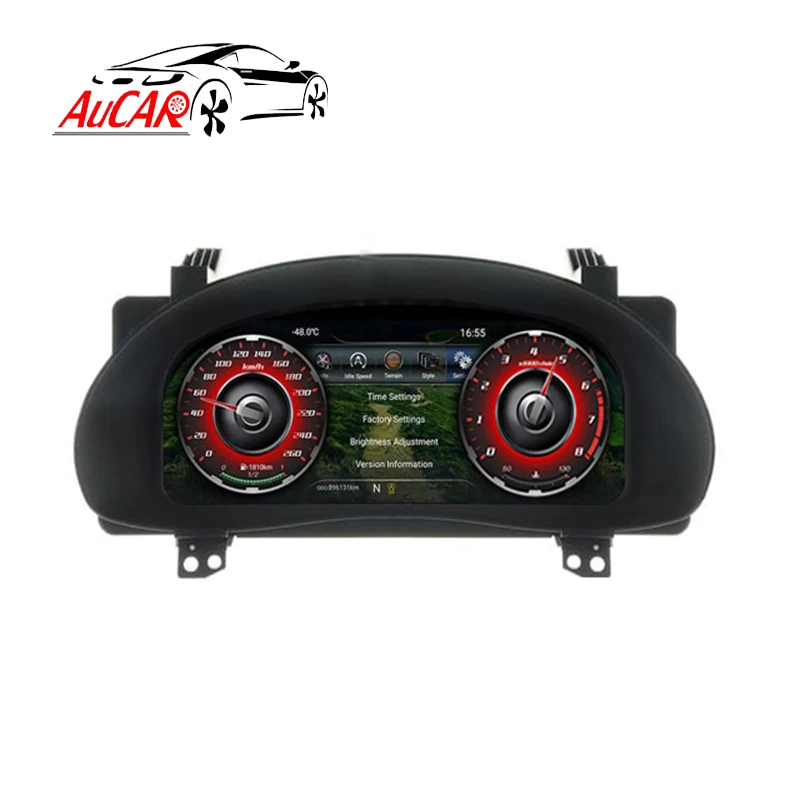 Цифровой спидометр Aucar, 12,3 дюйма, 1-4 Гб, для Toyota Corolla 2014-2017