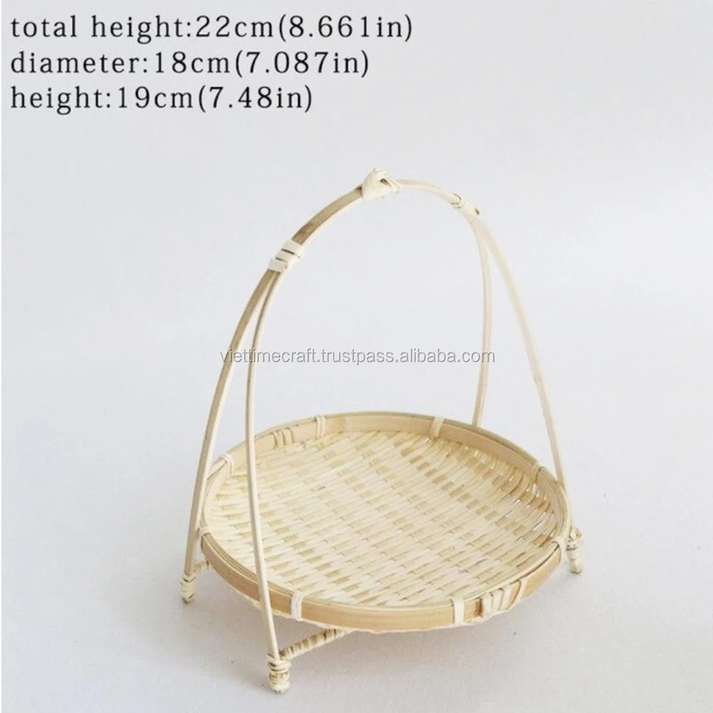 High quality bamboo serving tray/fruit tray/restaurant fast food tray