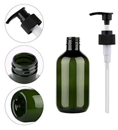 Manufacturer wholesale Empty Plastic Refillable Bottles with Pump Dispenser Pump Bottle Liquid Gel Bottle Dispenser Container