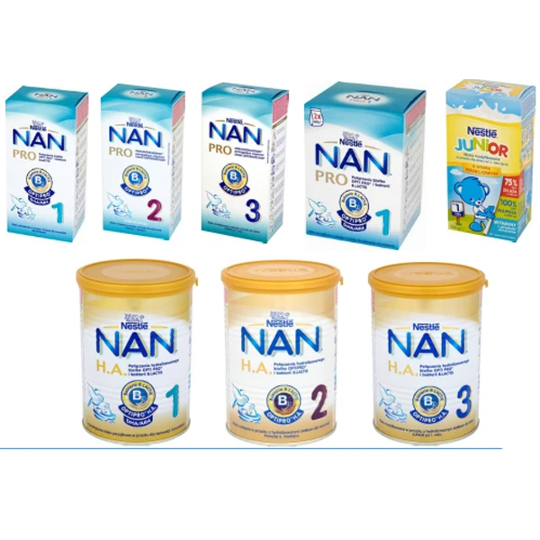 High Quality Nestle Nan 1 & 2 Optipro 800 & 400 g