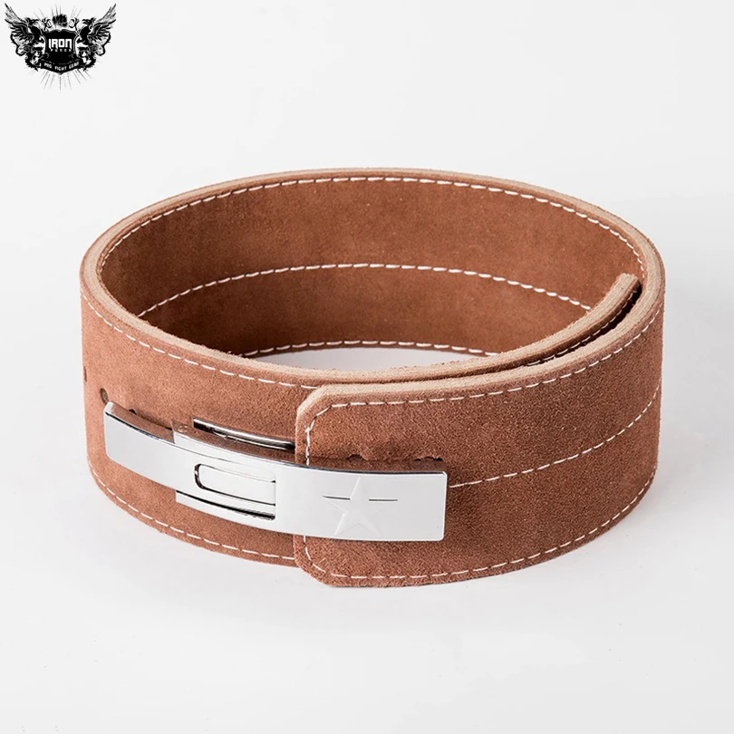 Cheap price weight lifting leather dip belt men leather weightlifting dipping belt with custom logo