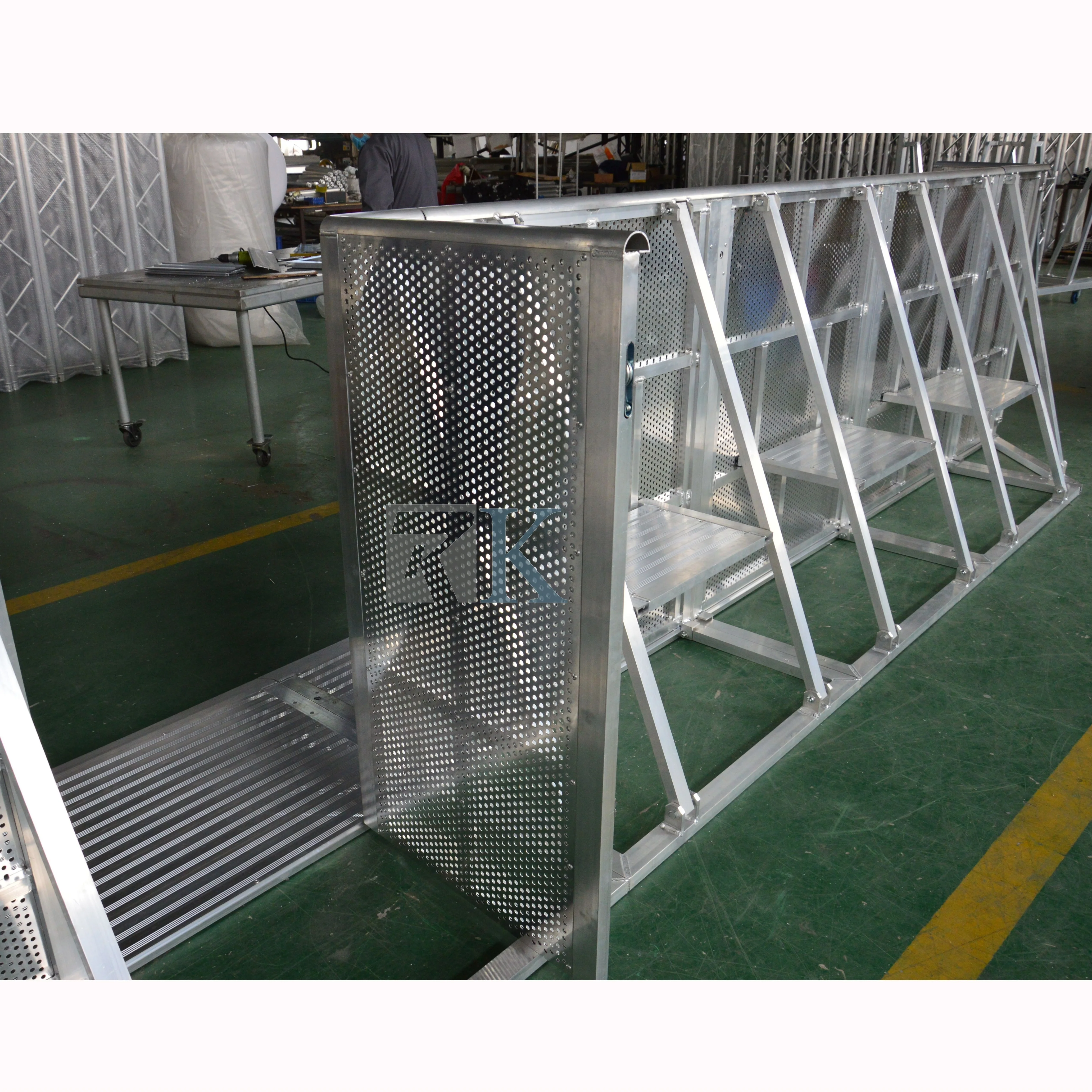 
Aluminum Folding Crowd Control Barrier Systems 