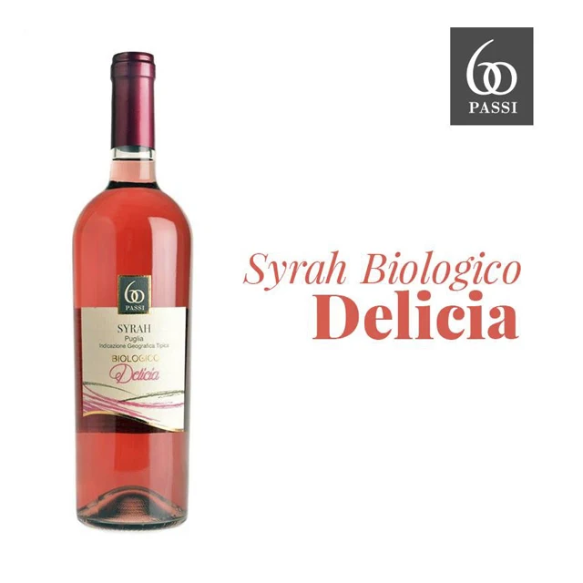 SYRAH ROSE WINE PUGLIA IGT 60 PASSI750ml