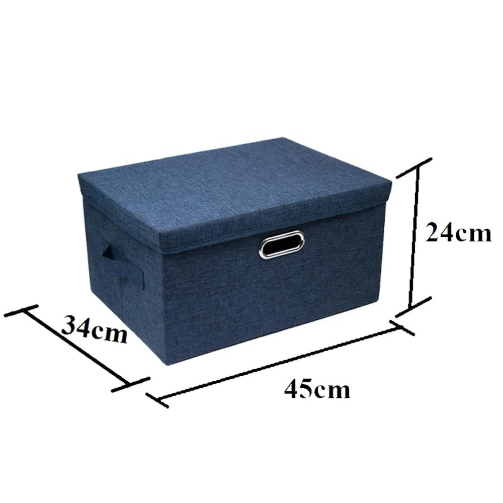 MA19 Foldable fabric storage bins & boxes for clothes book kids toys OEM Customized Factory Price home storage & organization